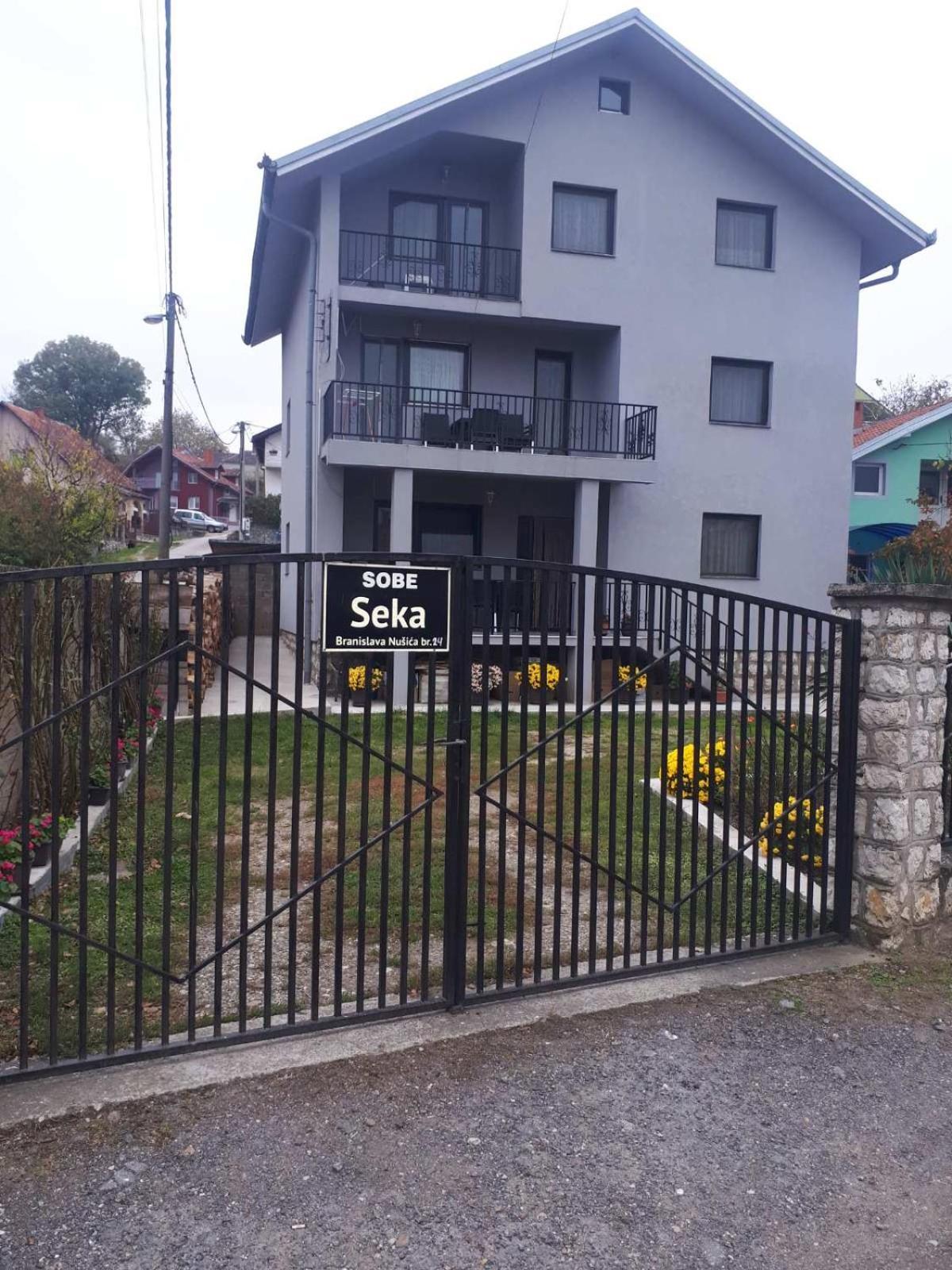Hotel Sobe Seka Golubac Exterior foto
